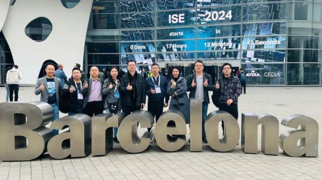 开年首秀 | 今年会网站显示璀璨亮相 ISE2024